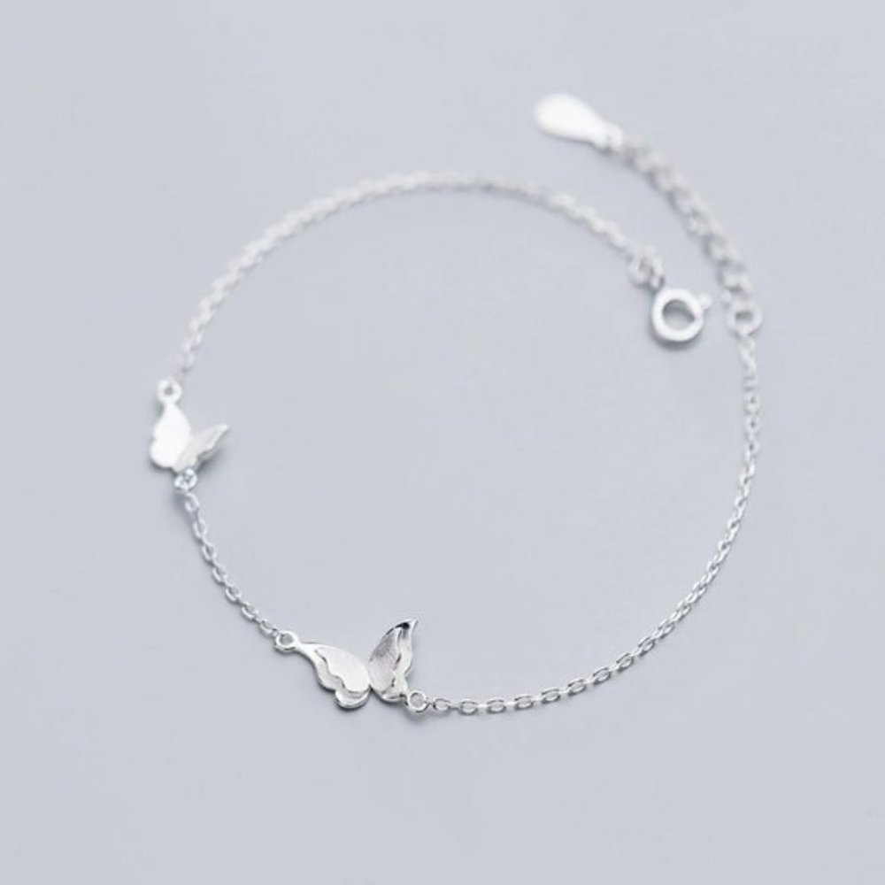 *NEW [Set of 3] 925 Sterling Silver Butterfly Set - Picture 4 of 7